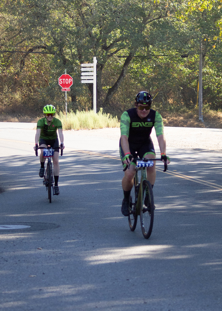 Tour de Fuzz with fellow ENVE teammate, Patrick McLane